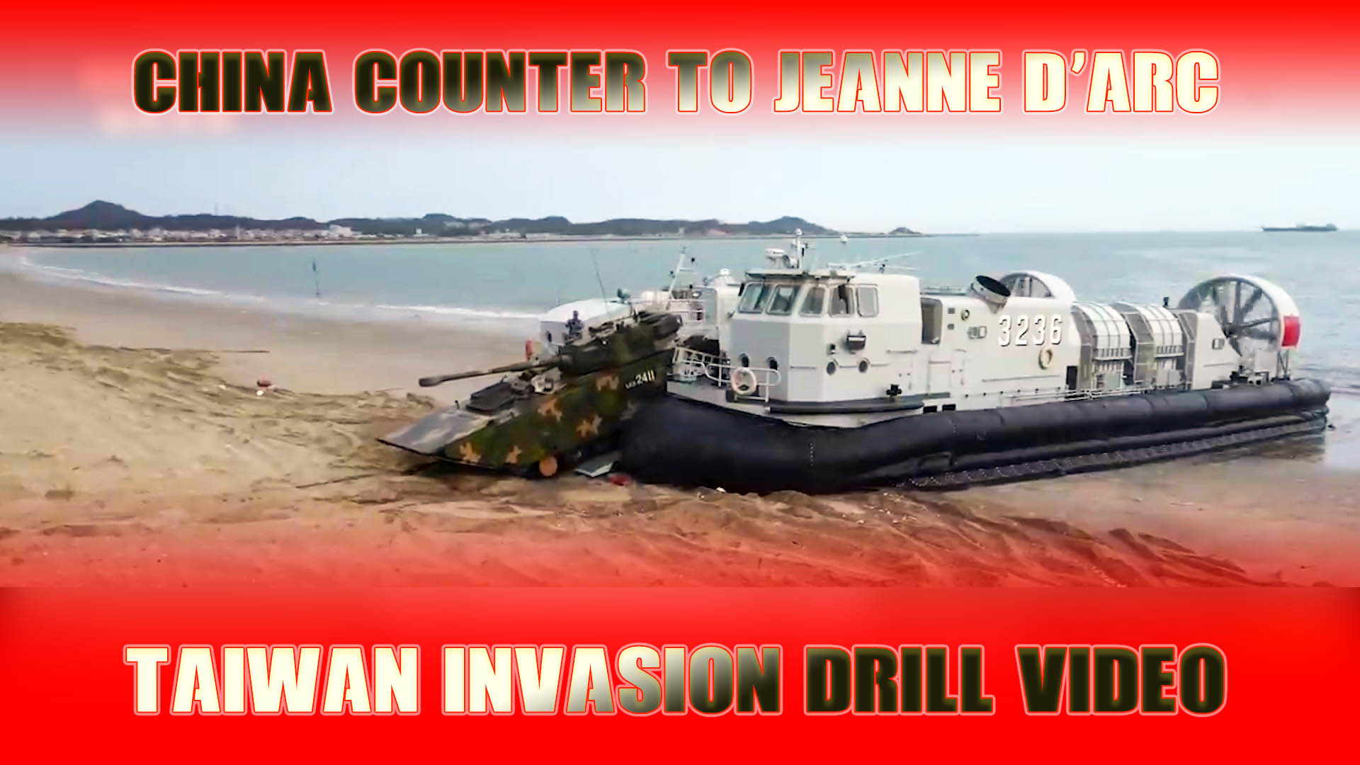 taiwan invasion video