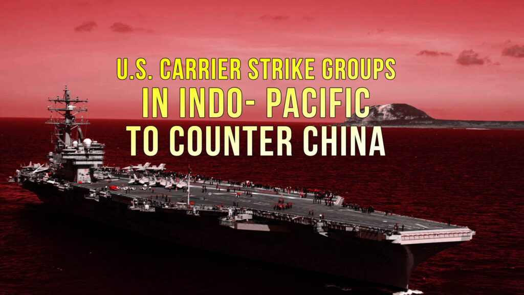 US carrier strike groups