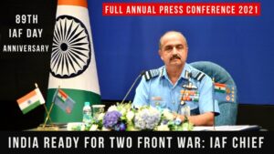 IAF Day 2021_Press_Conference_ACM_VR Chaudhary