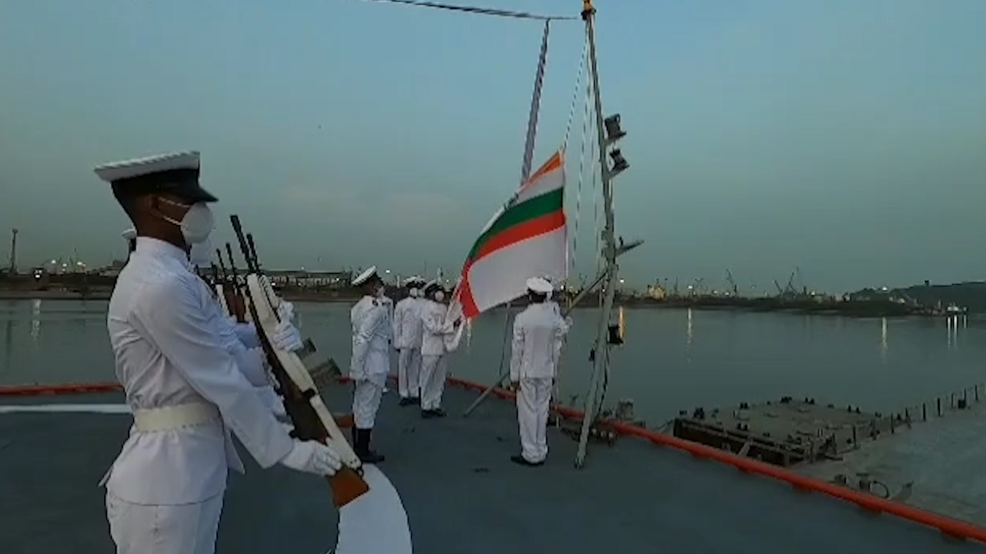 INS Rajput Decommissioning at Naval Dockyard, Visakhapatnam | Video #INSRajput, #IndianNavy