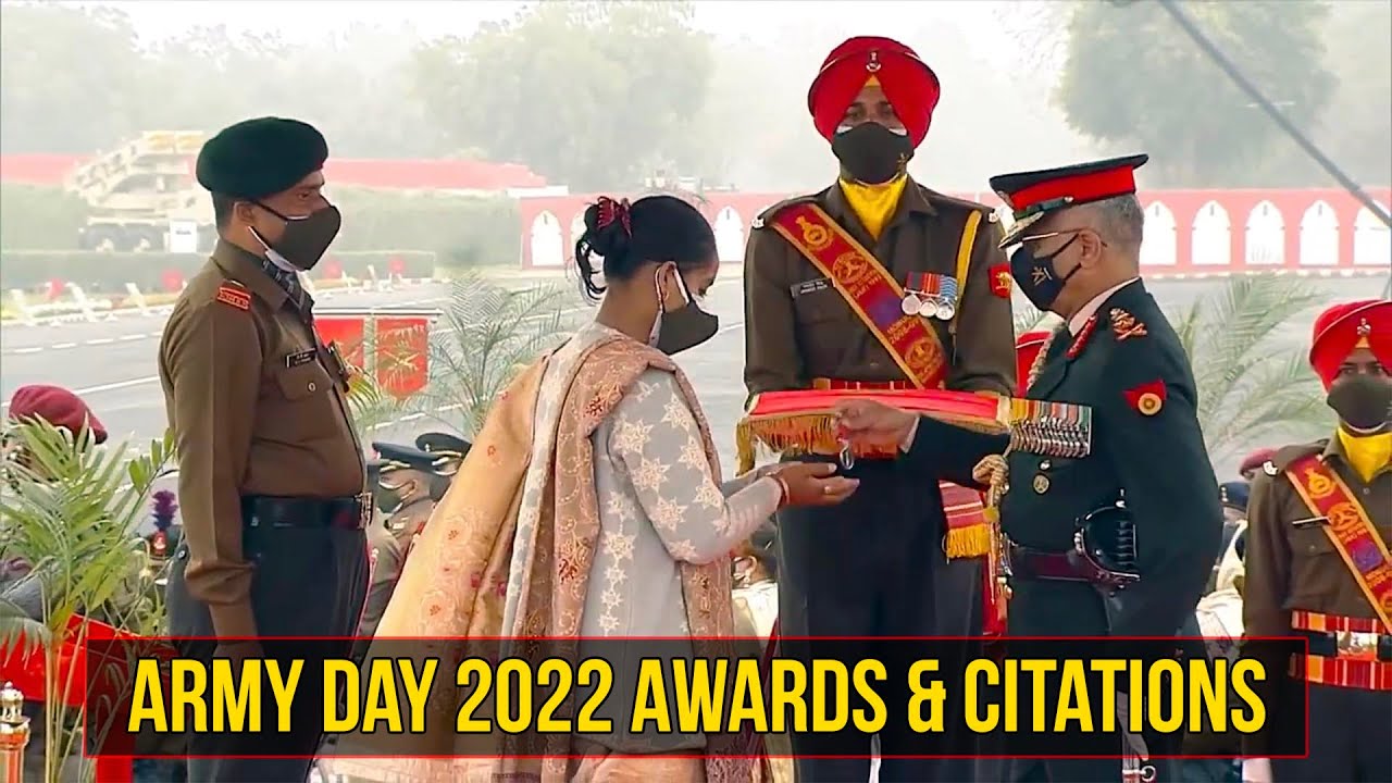 army day 2022 awards and citations
