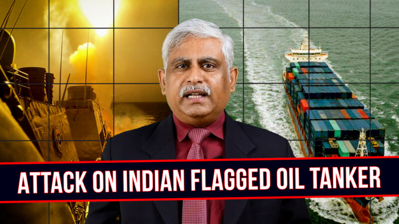 Indian flagged crude oil tanker MV Saibaba in the Red Sea attacked by Houthis