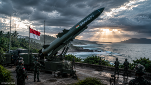 Brahmos Missile (AI Generated Image)