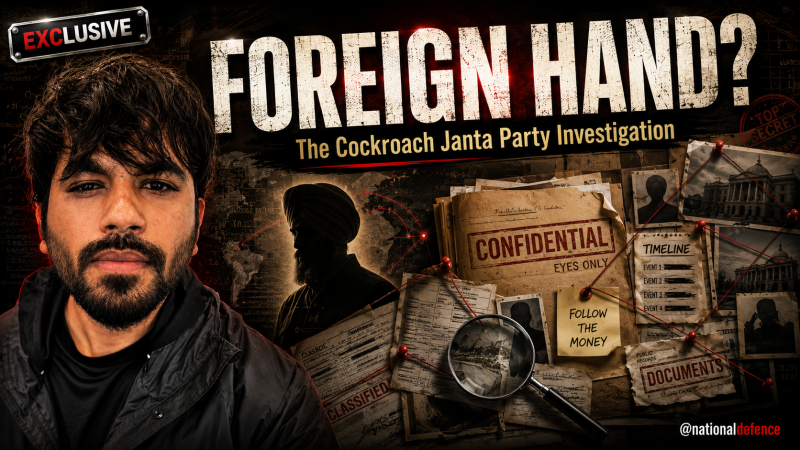 Cockroach Janta Party Protest At Jantar Mantar_Investigations_Foreign Interference_Foreign Funding_Foreign Influence Operation
